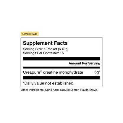 Creatine 15-Travel Packs